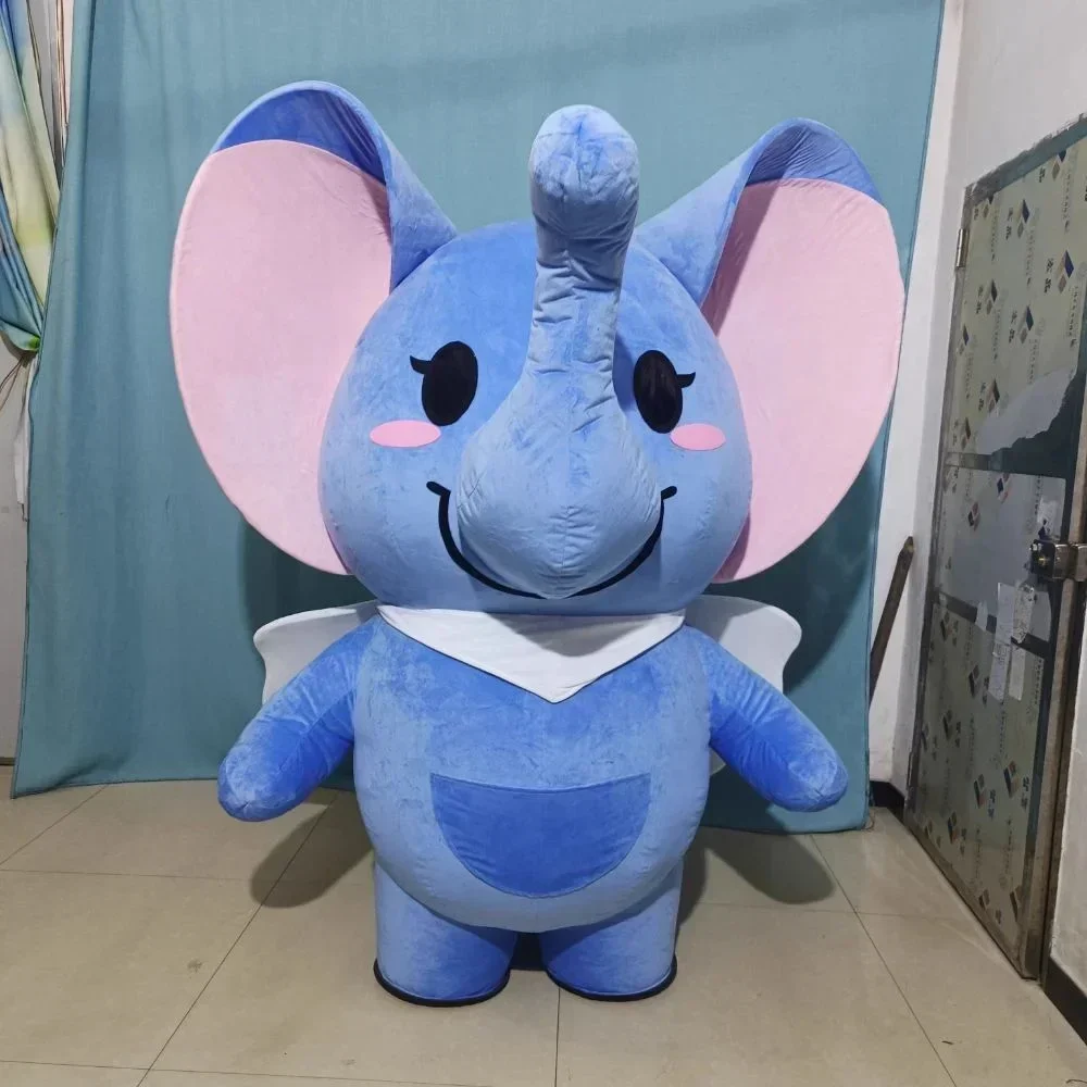 Event & Party Supply Photos - ชุดมาสคอตช้างเป่าลมขนาดใหญ่ ชุดดัมโบ้การ์ตูนสำหรับผู้ใหญ่ สำหรับงานปาร์ตี้ งานอีเวนต์ โปรโมชั่นเชิงพาณิชย์ และการแสดง