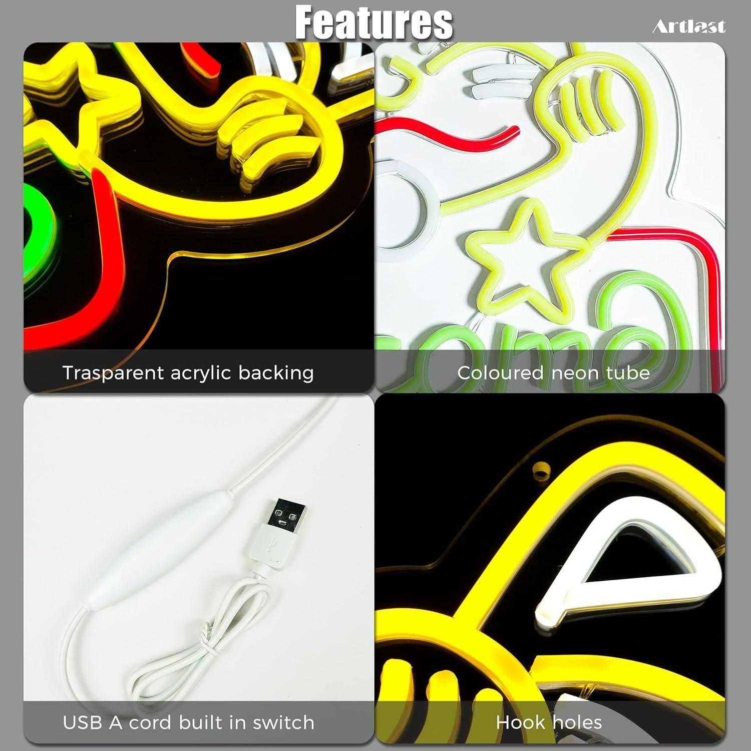 ป้ายไฟนีออนรูปแมวกวัก ไฟ LED ป - Neon Sign Party บทวิจารณ์และราคา