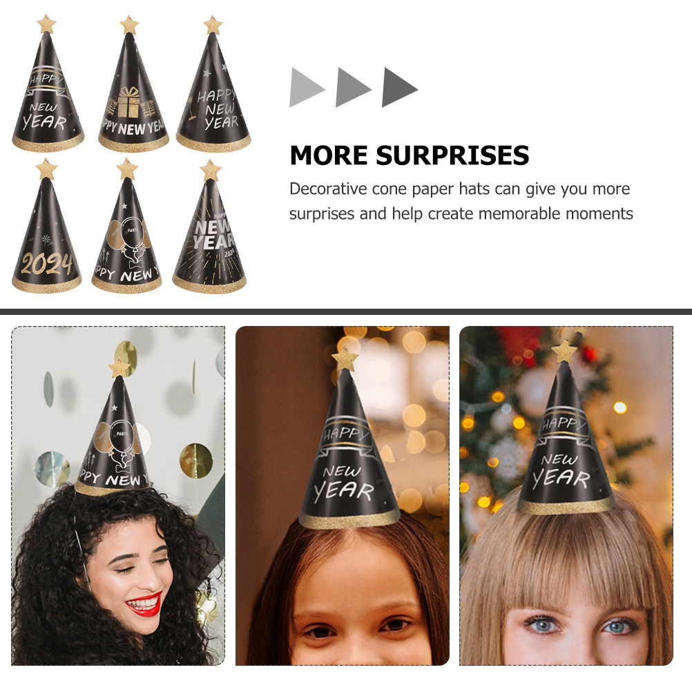 หมวกกระดาษทรงกรวยสำหรับงานปาร์ - Party Hat Cone บทวิจารณ์และราคา