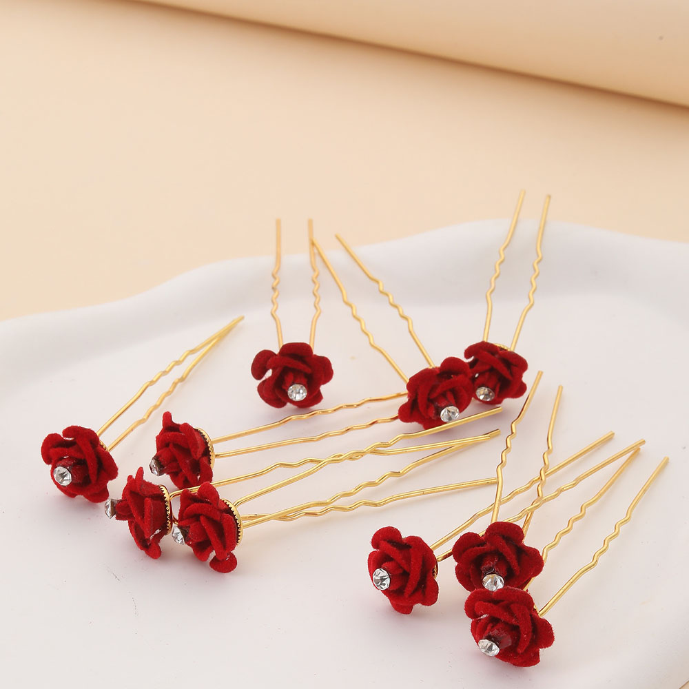 10 ชิ้น Rose อุปกรณ์เสริมผมงาน - Event Suppliers บทวิจารณ์และราคา