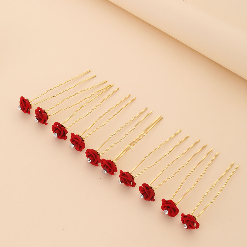10 ชิ้น Rose อุปกรณ์เสริมผมงาน - Event Suppliers บทวิจารณ์และราคา