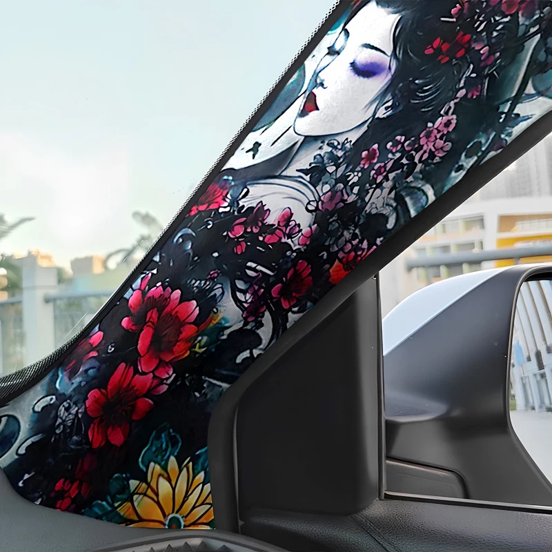 สติกเกอร์ไวนิลลายดอกไม้เกอิชาญ - Flower Wall Panel บทวิจารณ์และราคา