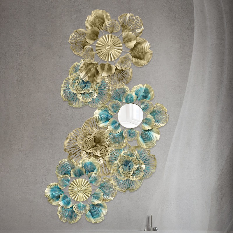 กระจกตกแต่งผนังสไตล์นอร์ดิกหรู - Flower Wall Panel บทวิจารณ์และราคา