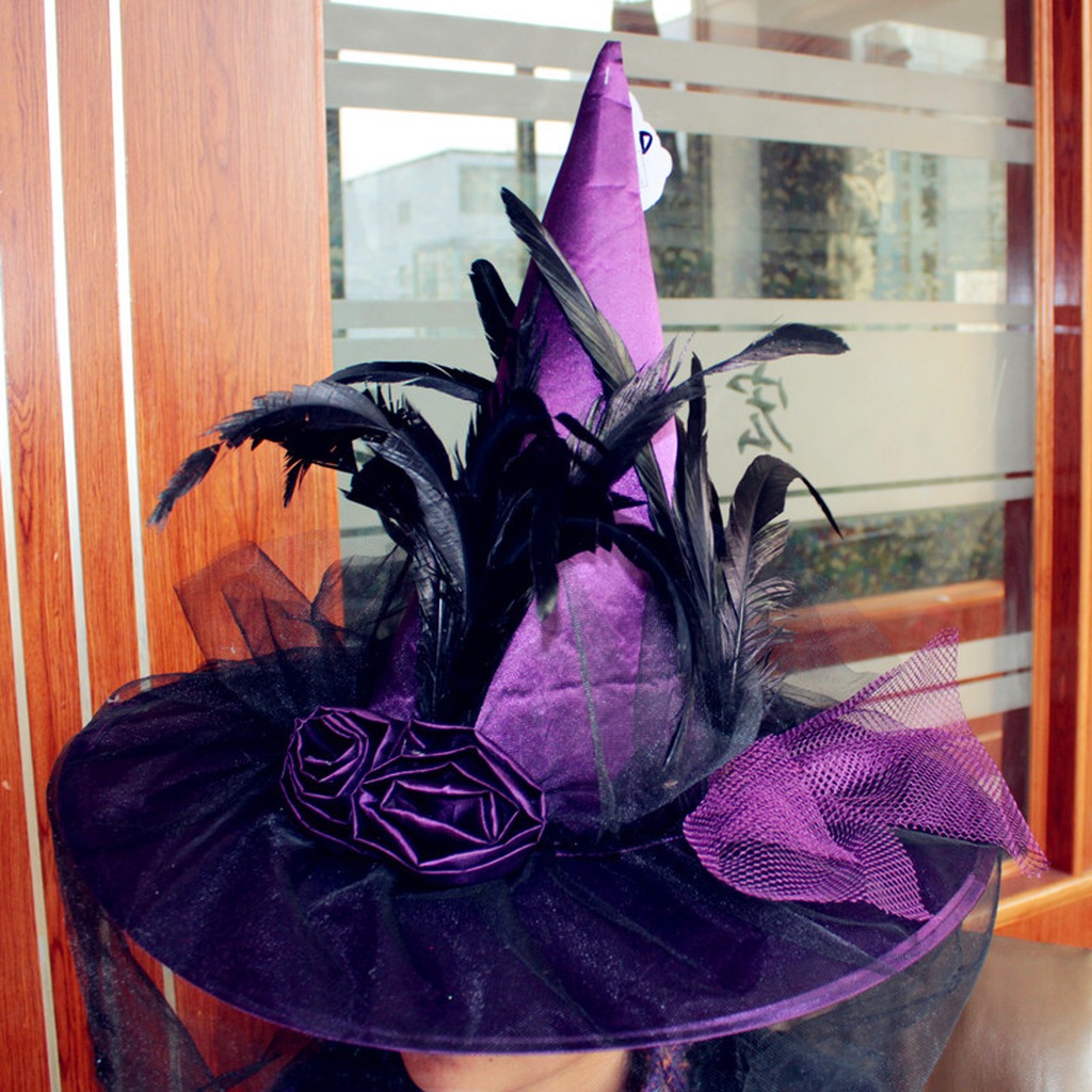 หมวกฮาโลวีน หมวกทรงกรวยปลายแหล - Party Hat Cone บทวิจารณ์และราคา