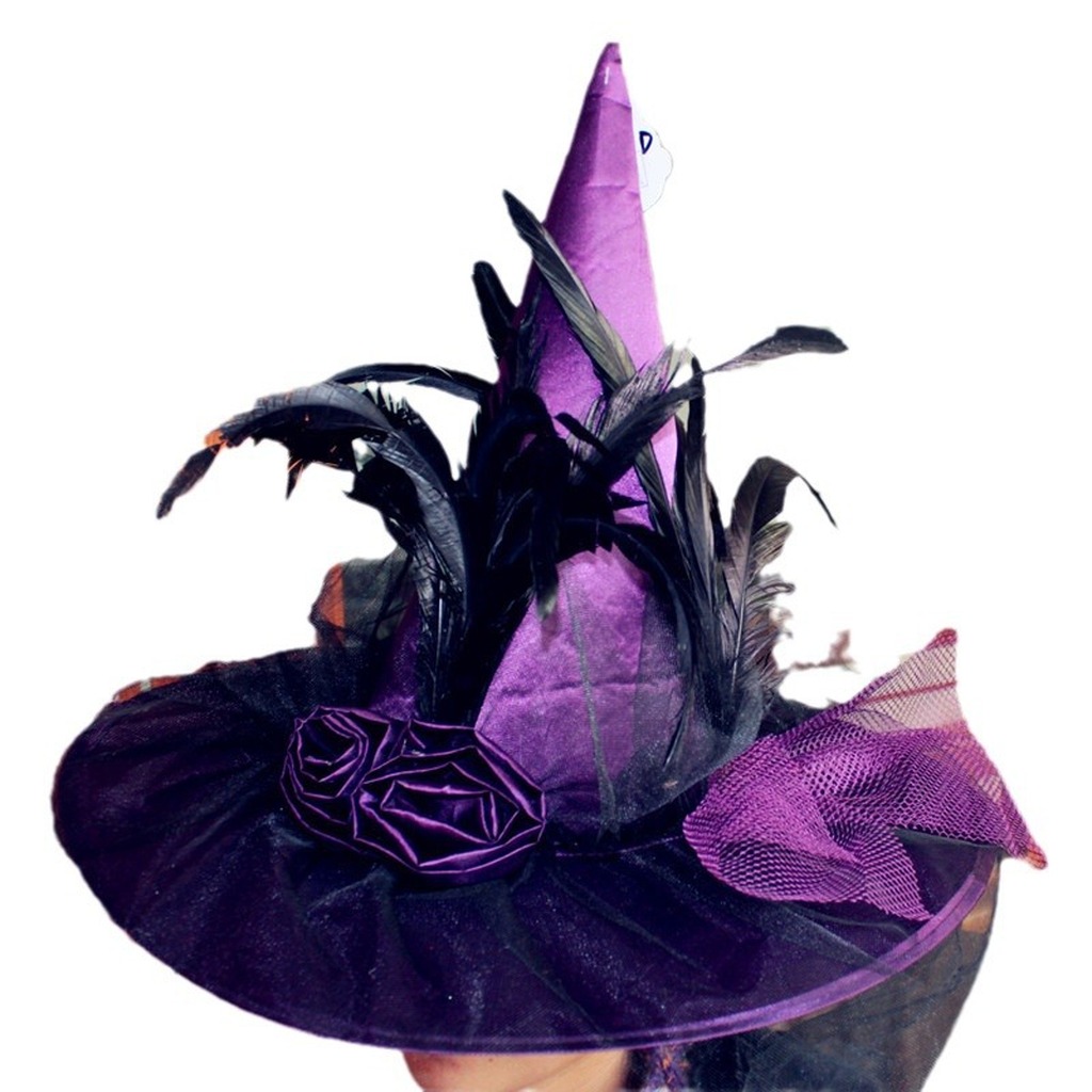 หมวกฮาโลวีน หมวกทรงกรวยปลายแหล - Party Hat Cone บทวิจารณ์และราคา