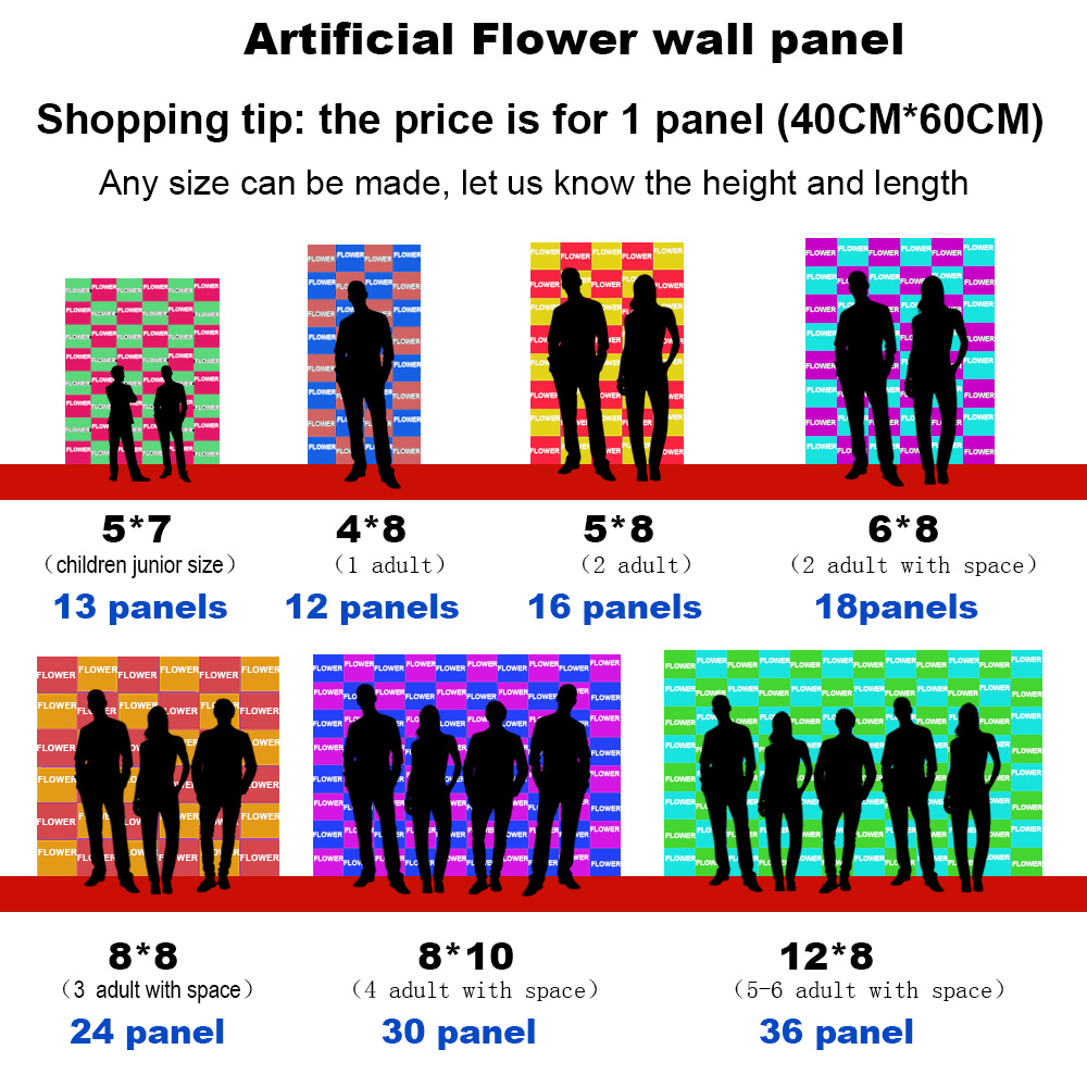 แผ่นตกแต่งผนังสำหรับงานแต่งงาน - Flower Wall Panel บทวิจารณ์และราคา