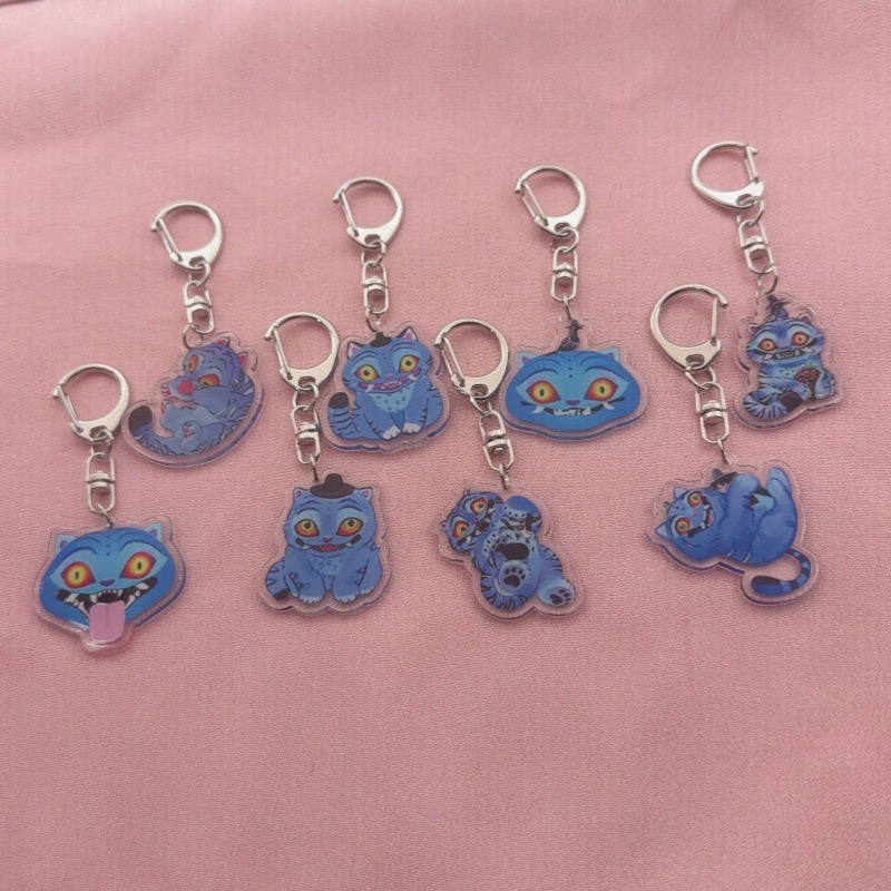 พวงกุญแจอะคริลิครูปแมวน่ารัก 8 - Event Party บทวิจารณ์และราคา