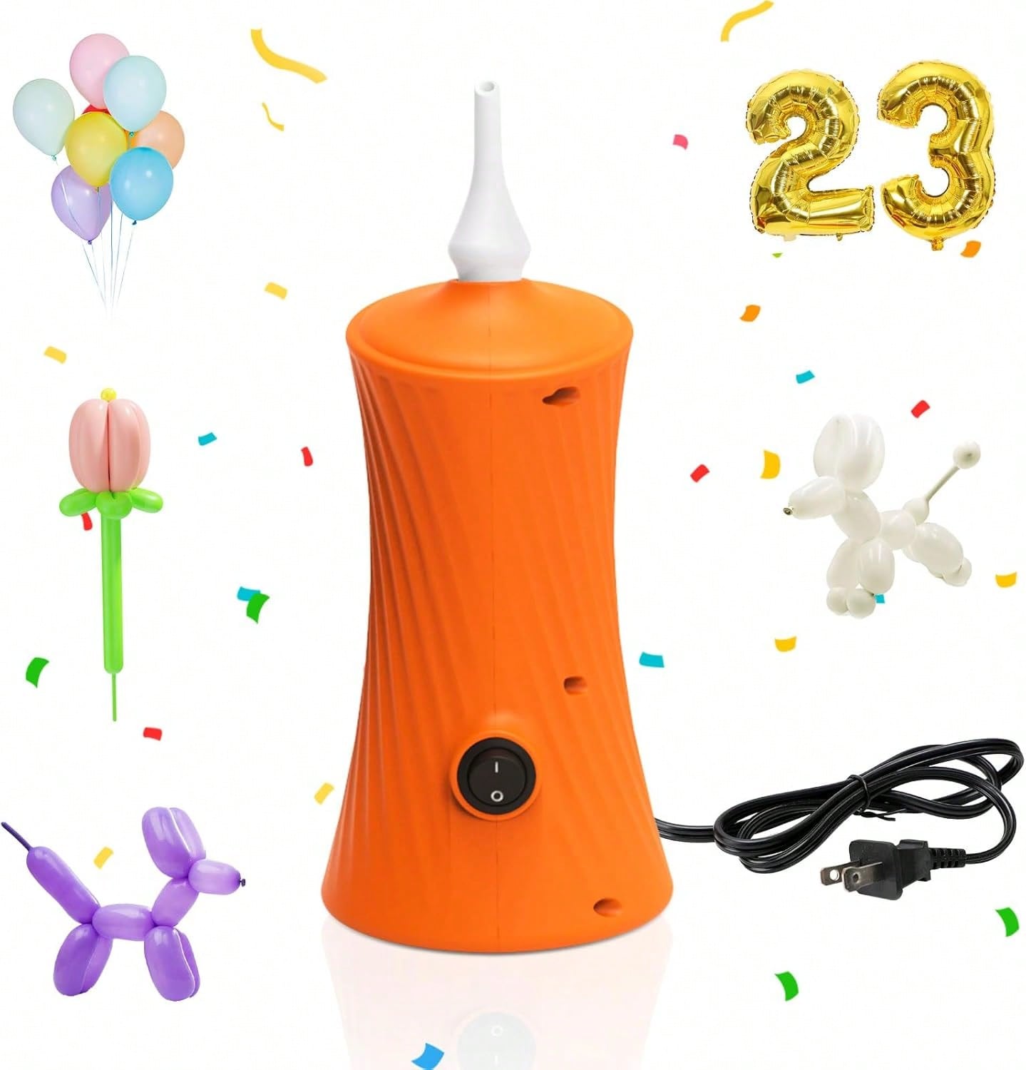 ปั๊มลมไฟฟ้าสำหรับลูกโป่งยาว, ป - Balloon Pump Hand บทวิจารณ์และราคา