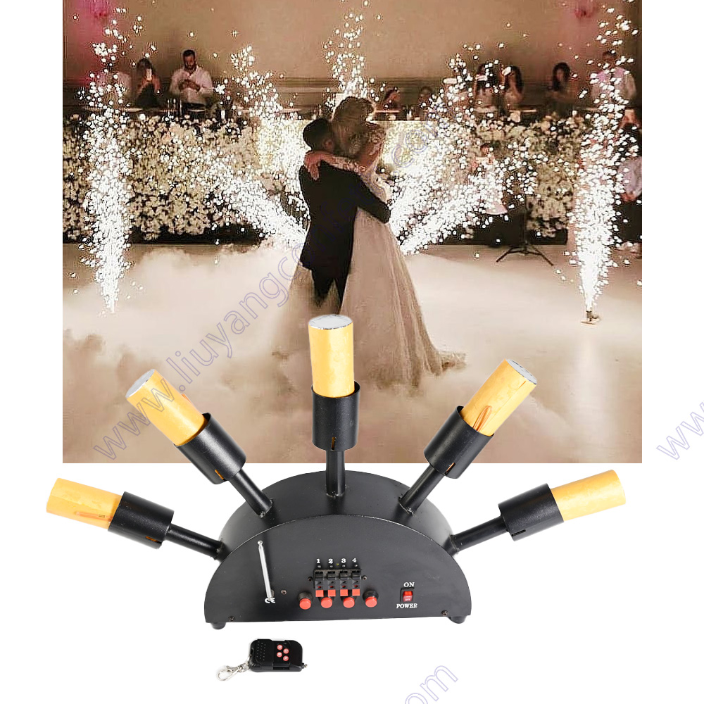 งานแต่งงาน Sparkler Dmx ควบคุม - Confetti Cannon Tube บทวิจารณ์และราคา