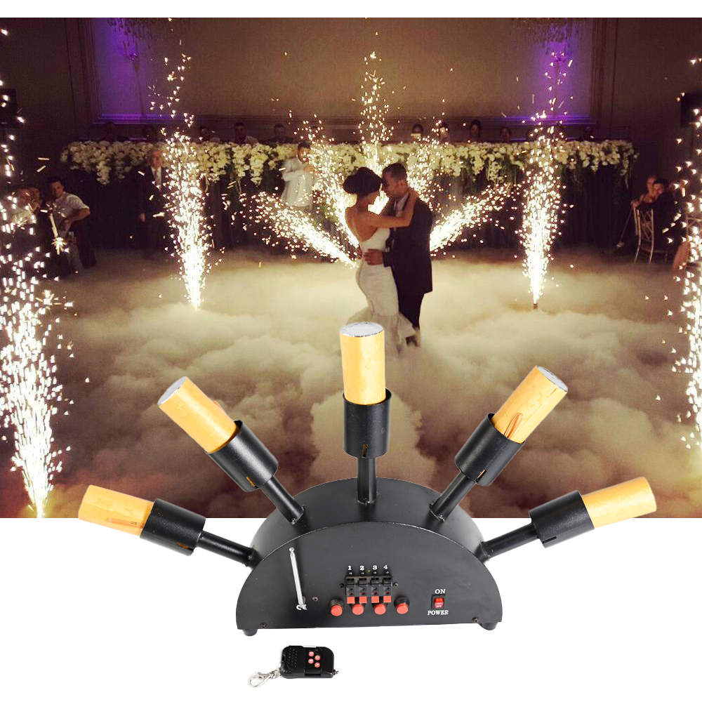 งานแต่งงาน Sparkler Dmx ควบคุม - Confetti Cannon Tube บทวิจารณ์และราคา