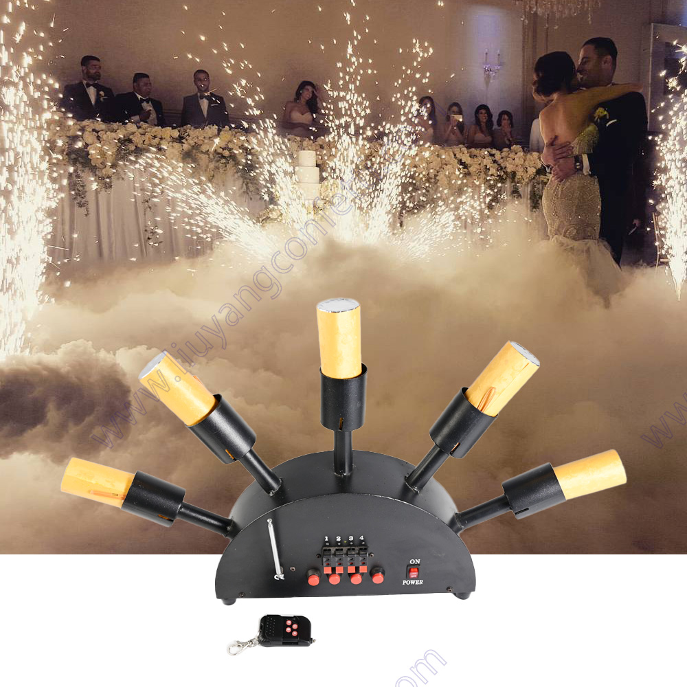 งานแต่งงาน Sparkler Dmx ควบคุม - Confetti Cannon Tube บทวิจารณ์และราคา